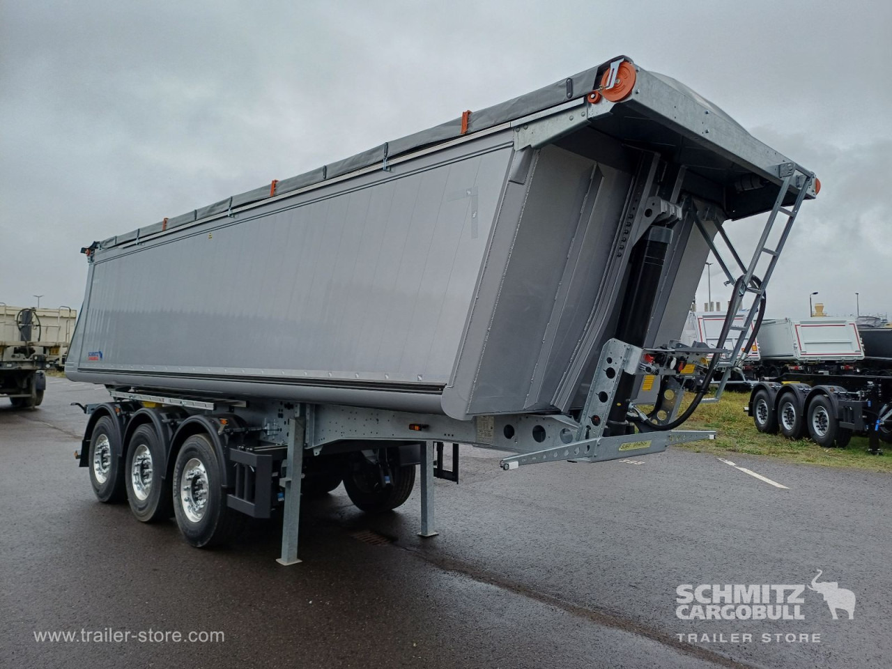 SCHMITZ Auflieger Kipper Alukastenmulde 29m³ - Volquete semirremolque: foto 1 SCHMITZ Auflieger Kipper Alukastenmulde 29m³ - Volquete semirremolque: foto 1