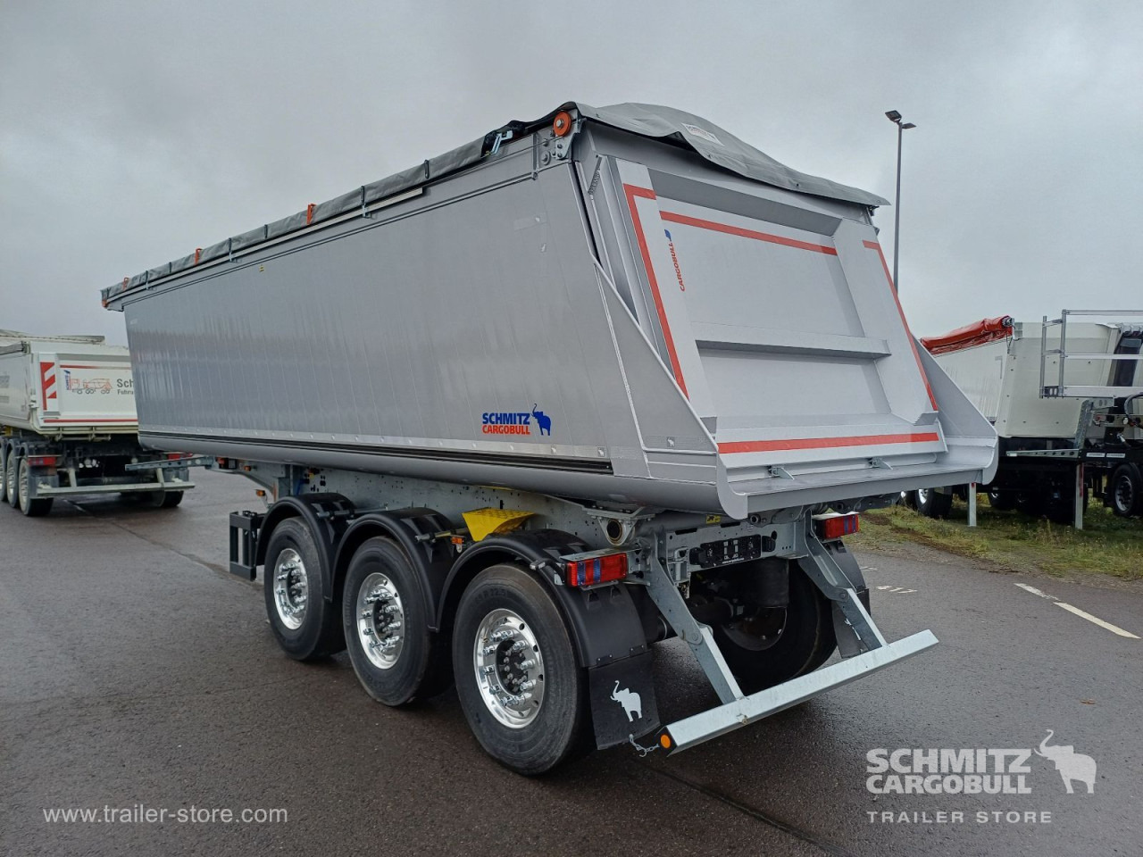 SCHMITZ Auflieger Kipper Alukastenmulde 29m³ - Volquete semirremolque: foto 5 SCHMITZ Auflieger Kipper Alukastenmulde 29m³ - Volquete semirremolque: foto 5