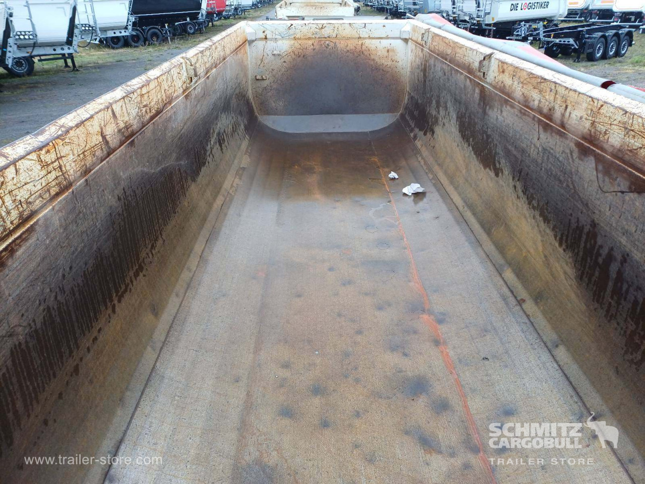 SCHMITZ Auflieger Kipper Stahlrundmulde 24m³ - Volquete semirremolque: foto 5 SCHMITZ Auflieger Kipper Stahlrundmulde 24m³ - Volquete semirremolque: foto 5