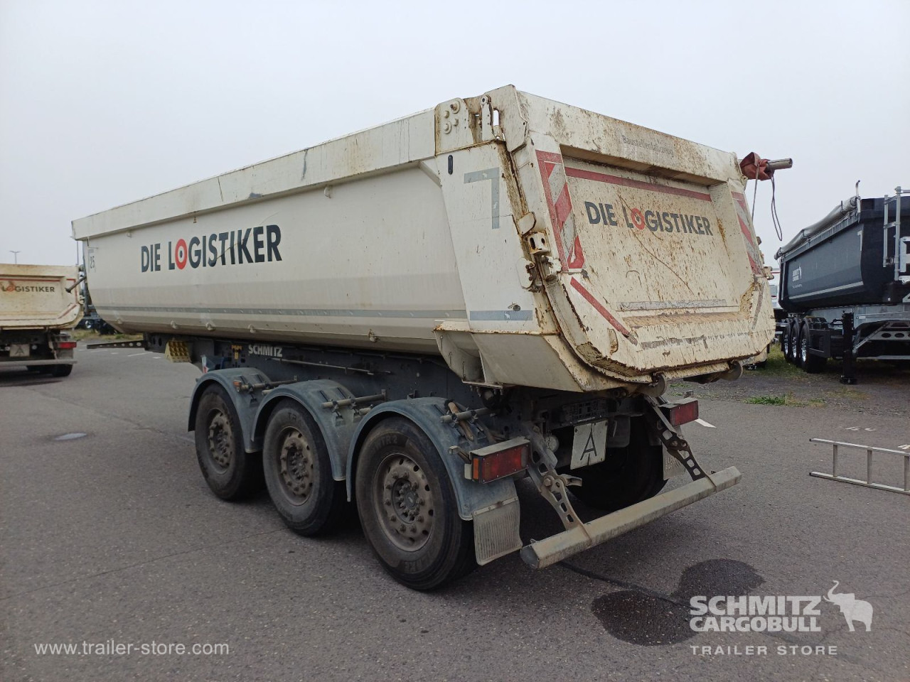 SCHMITZ Auflieger Kipper Stahlrundmulde 24m³ - Volquete semirremolque: foto 4 SCHMITZ Auflieger Kipper Stahlrundmulde 24m³ - Volquete semirremolque: foto 4