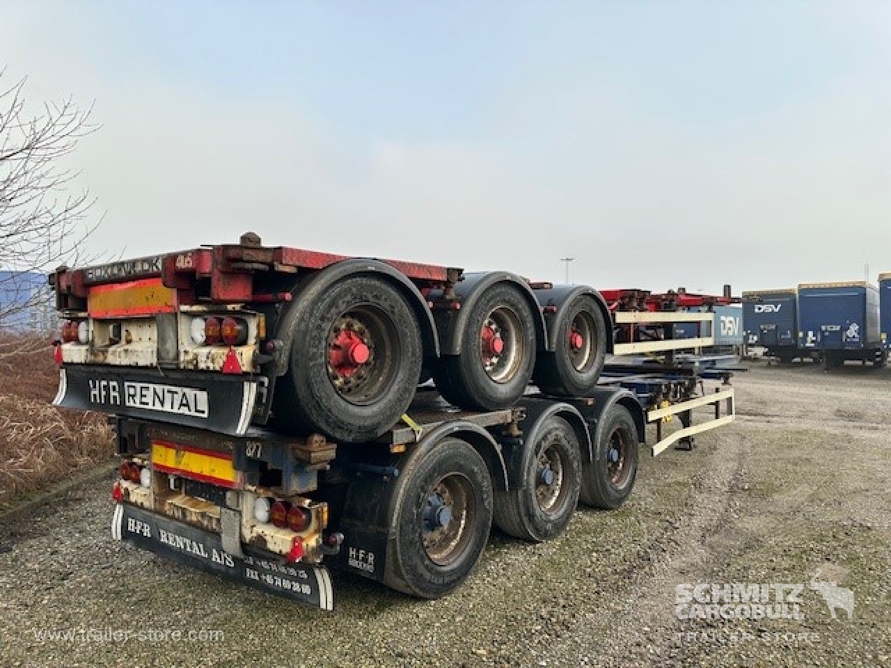 Portacontenedore/ Intercambiable semirremolque HFR Containerchassis Standard: foto 6