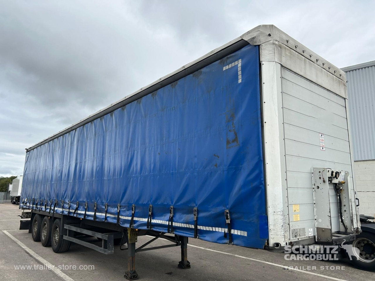 SCHMITZ Curtainsider Euroliner - Semirremolque lona: foto 1 SCHMITZ Curtainsider Euroliner - Semirremolque lona: foto 1