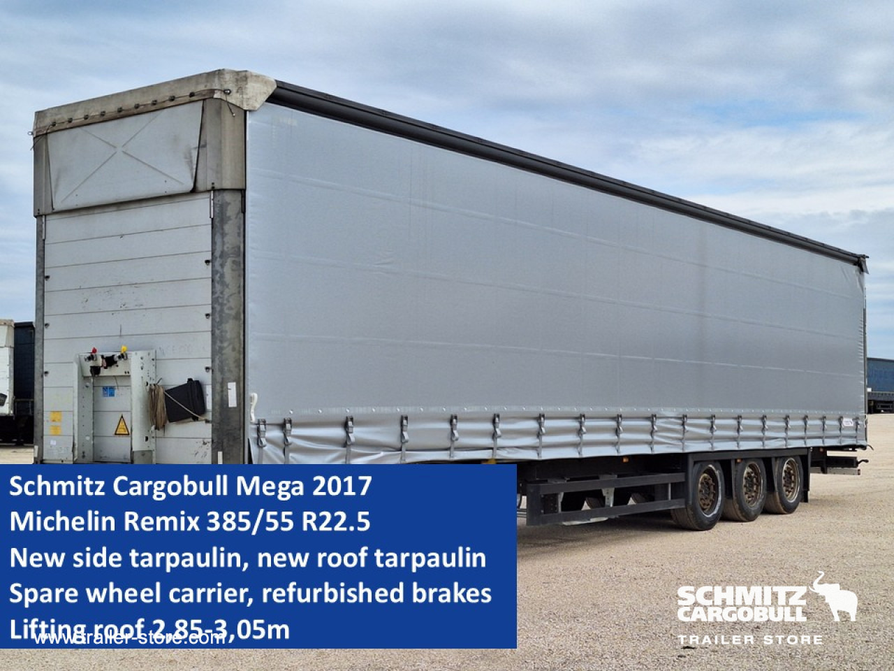 SCHMITZ Curtainsider Mega - Semirremolque lona: foto 1 SCHMITZ Curtainsider Mega - Semirremolque lona: foto 1