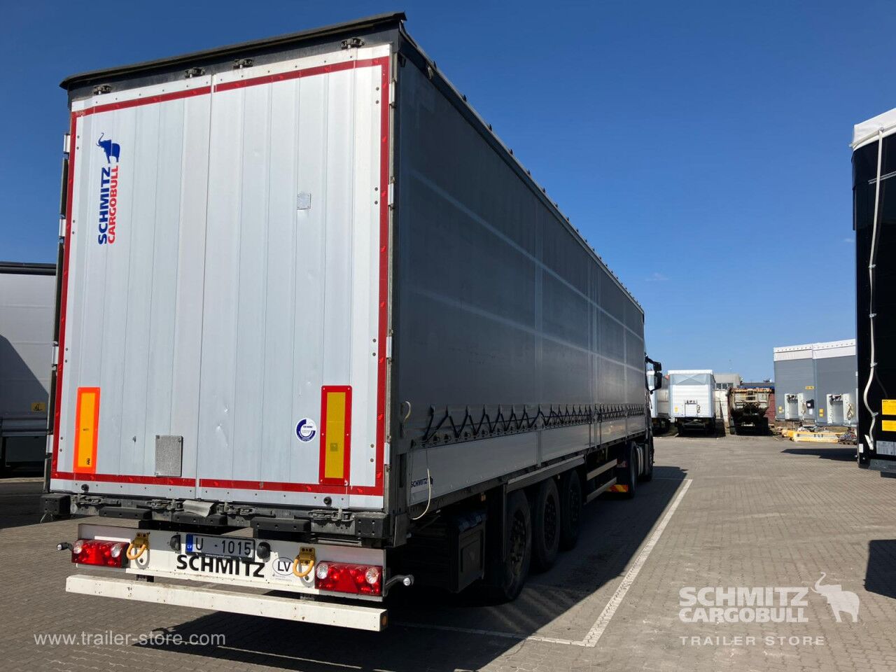 SCHMITZ Tilt curtain - Semirremolque lona: foto 3 SCHMITZ Tilt curtain - Semirremolque lona: foto 3