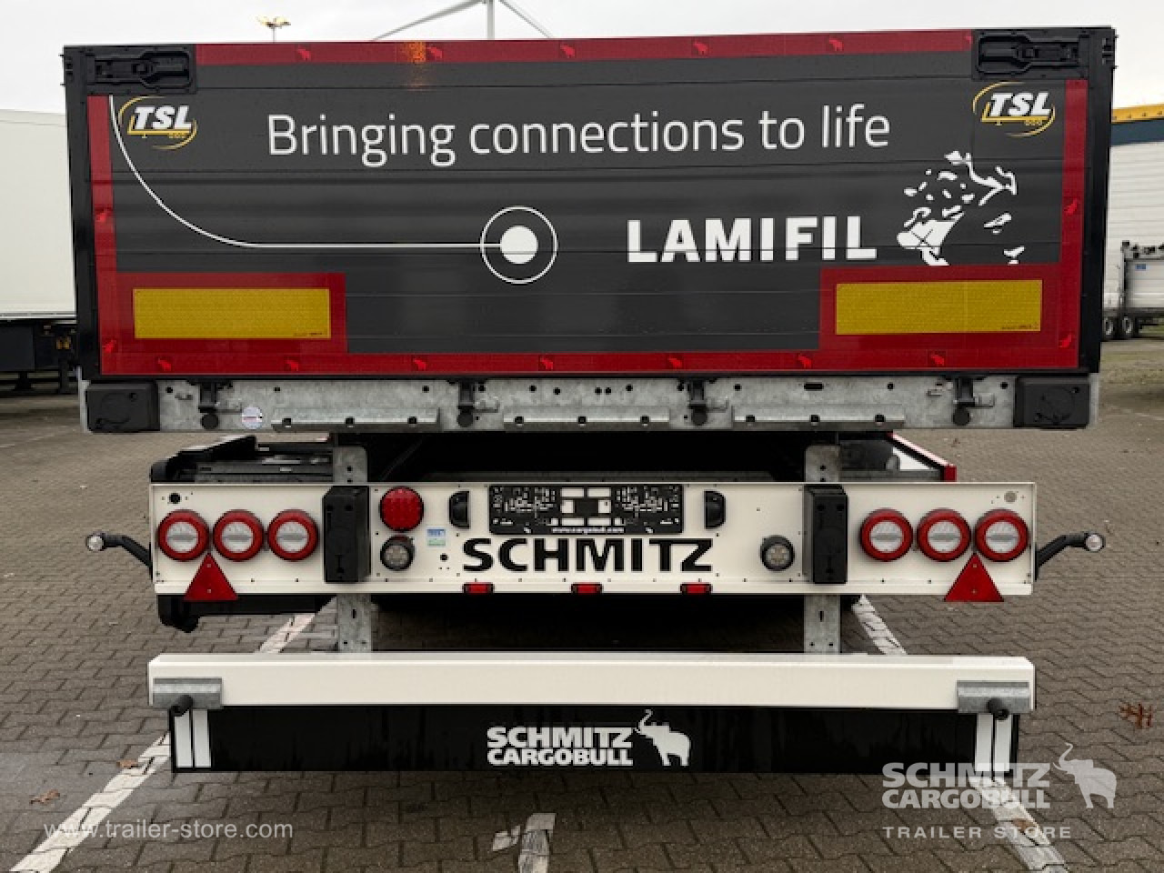 SCHMITZ Oplegger Plateau Standard - Semirremolque plataforma/ Caja abierta: foto 2 SCHMITZ Oplegger Plateau Standard - Semirremolque plataforma/ Caja abierta: foto 2