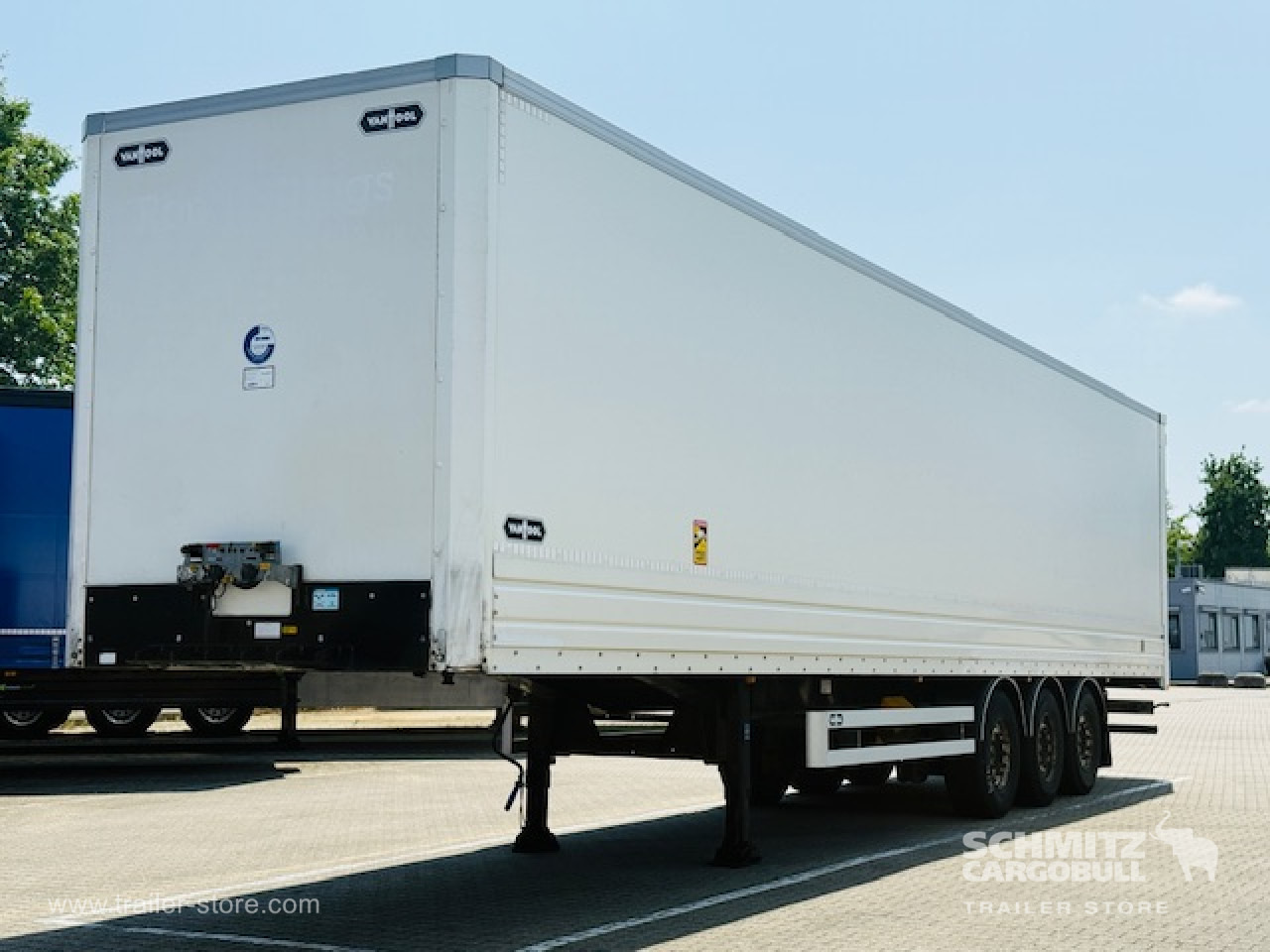VANHOOL Oplegger Kasten Standard - Caja cerrada semirremolque: foto 1 VANHOOL Oplegger Kasten Standard - Caja cerrada semirremolque: foto 1