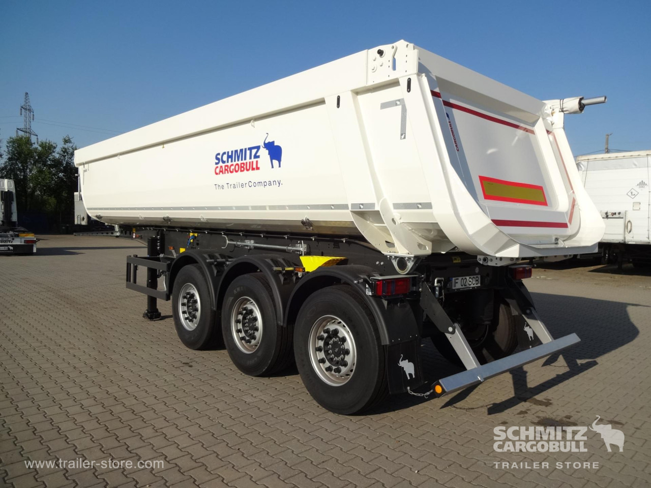 SCHMITZ Tipper Steel half pipe body 273m³ - Volquete semirremolque: foto 1 SCHMITZ Tipper Steel half pipe body 273m³ - Volquete semirremolque: foto 1