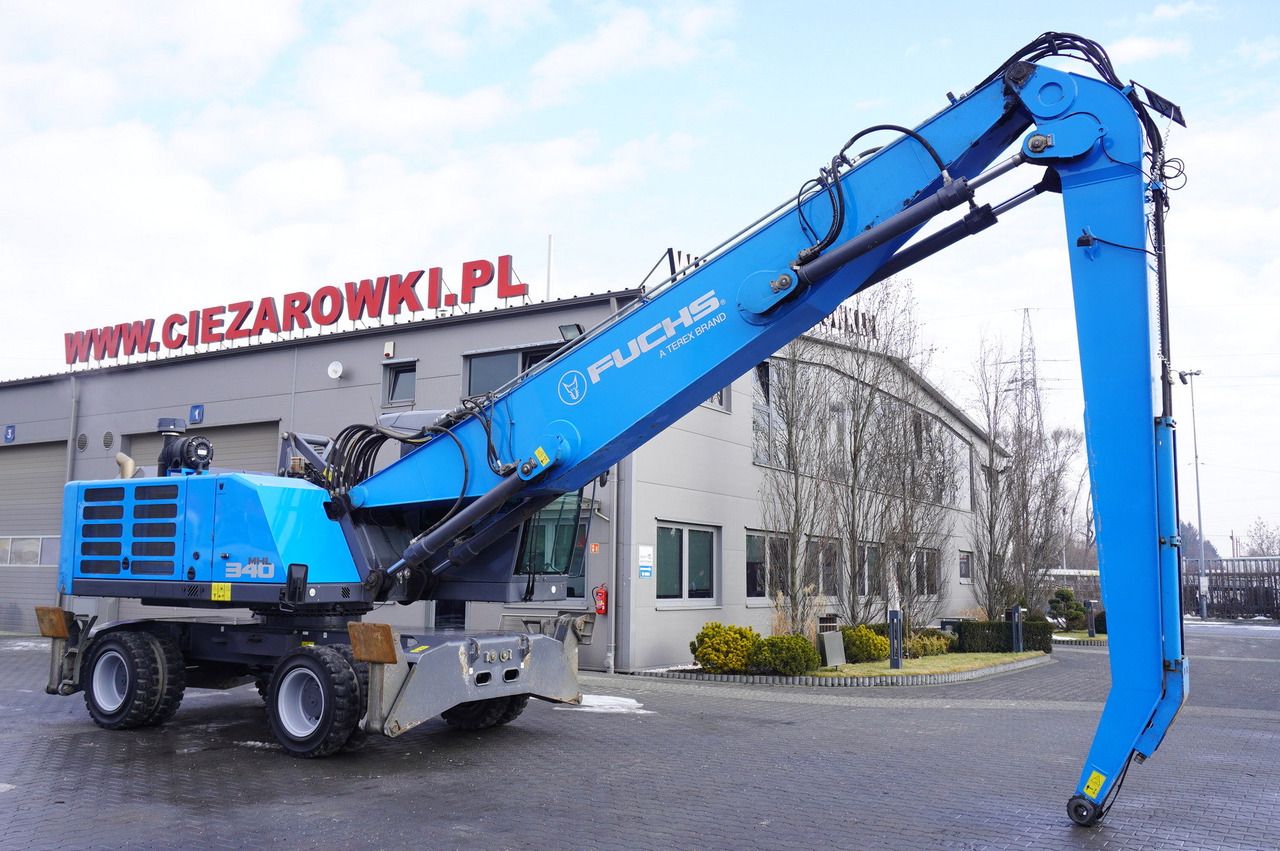 FUCHS MHL 340 S5 material handling excavator / 4800 MTH - Manipulador de materiales: foto 2 FUCHS MHL 340 S5 material handling excavator / 4800 MTH - Manipulador de materiales: foto 2