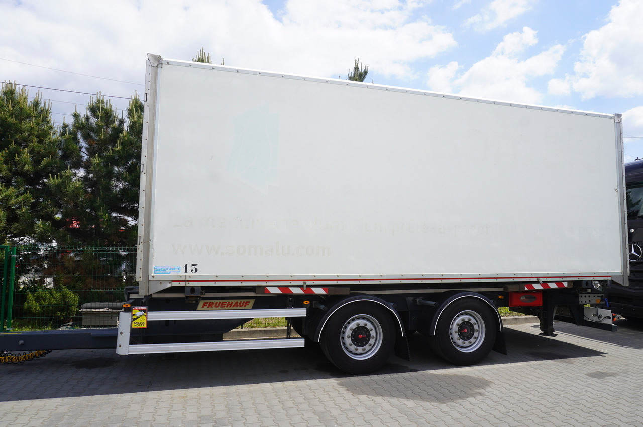 Fruehauf passthrough box trailer 18 EPAL / 2021 / SAF axles - Caja cerrada remolque: foto 2 Fruehauf passthrough box trailer 18 EPAL / 2021 / SAF axles - Caja cerrada remolque: foto 2