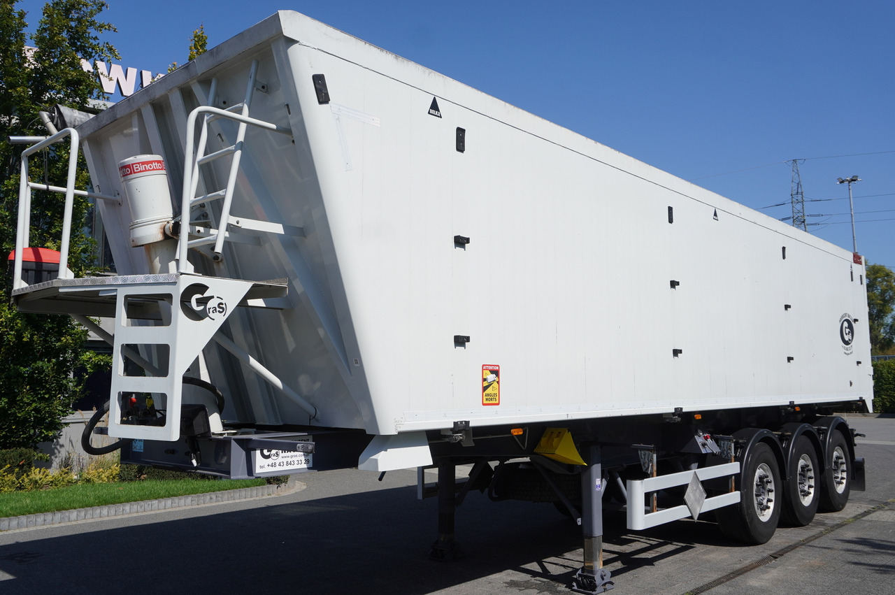 Volquete semirremolque GRAS aluminum tipper semi-trailer 48 m³: foto 8 Volquete semirremolque GRAS aluminum tipper semi-trailer 48 m³: foto 8