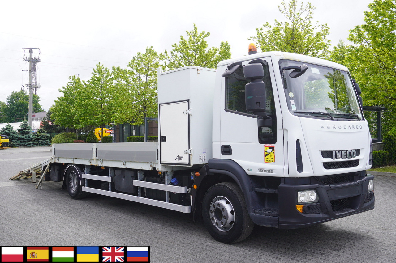 IVECO Eurocargo 150 E25 / 90 tho. km !!! / Tow truck - Camión caja abierta: foto 1 IVECO Eurocargo 150 E25 / 90 tho. km !!! / Tow truck - Camión caja abierta: foto 1