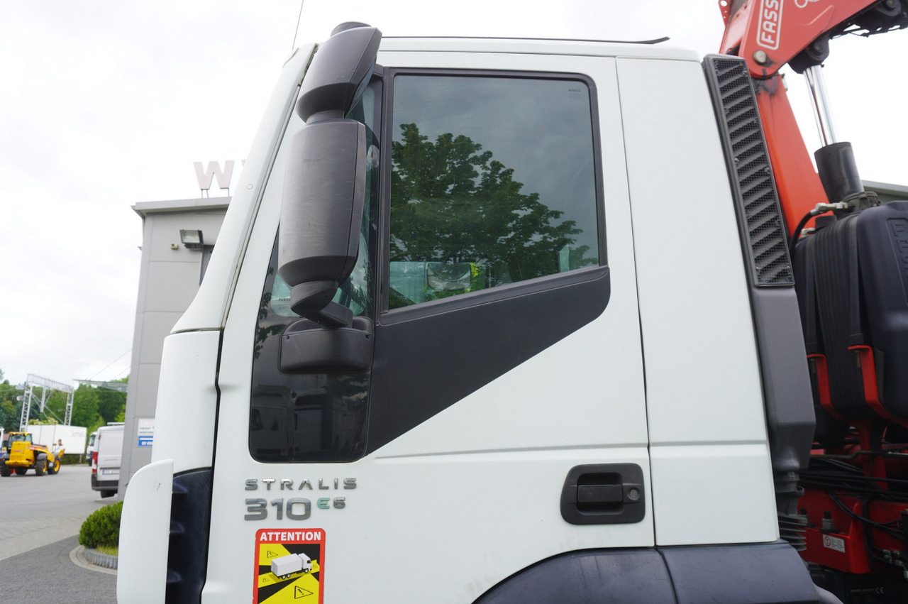 Camión caja abierta, Camión grúa IVECO STRALIS 19.310 E6 / Flatbed 19 EPAL / FASSI F135 / 225 MTH! / 5.7 T: foto 18