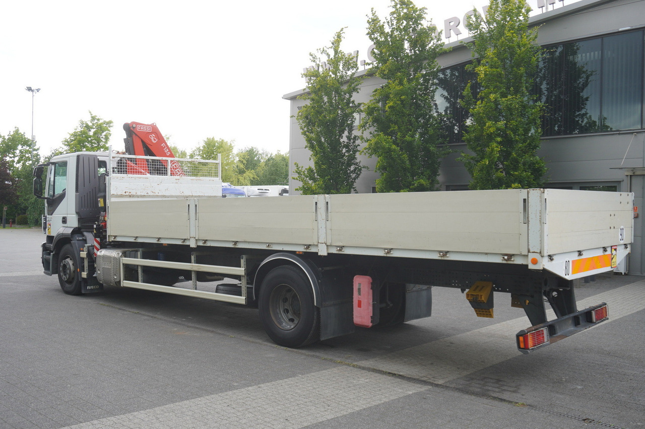 Camión caja abierta, Camión grúa IVECO STRALIS 19.310 E6 / Flatbed 19 EPAL / FASSI F135 / 225 MTH! / 5.7 T: foto 7