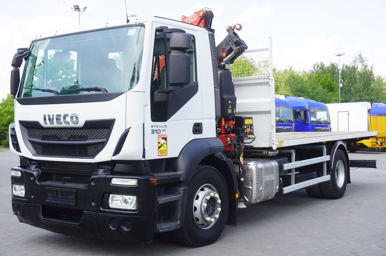 IVECO STRALIS 310 E6 / FASSI F110B / 630 MTH! / 4 t lift cap. / 19 t - Camión caja abierta, Camión grúa: foto 3 IVECO STRALIS 310 E6 / FASSI F110B / 630 MTH! / 4 t lift cap. / 19 t - Camión caja abierta, Camión grúa: foto 3