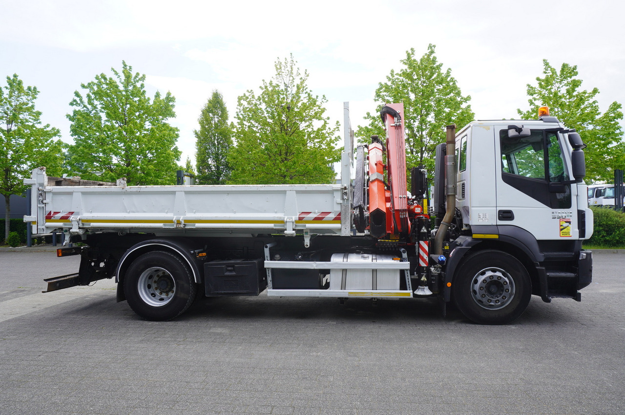 IVECO STRALIS 330 E6 / FASSI 195A 8.5 T / 3-side tipper - Volquete camión, Camión grúa: foto 5 IVECO STRALIS 330 E6 / FASSI 195A 8.5 T / 3-side tipper - Volquete camión, Camión grúa: foto 5