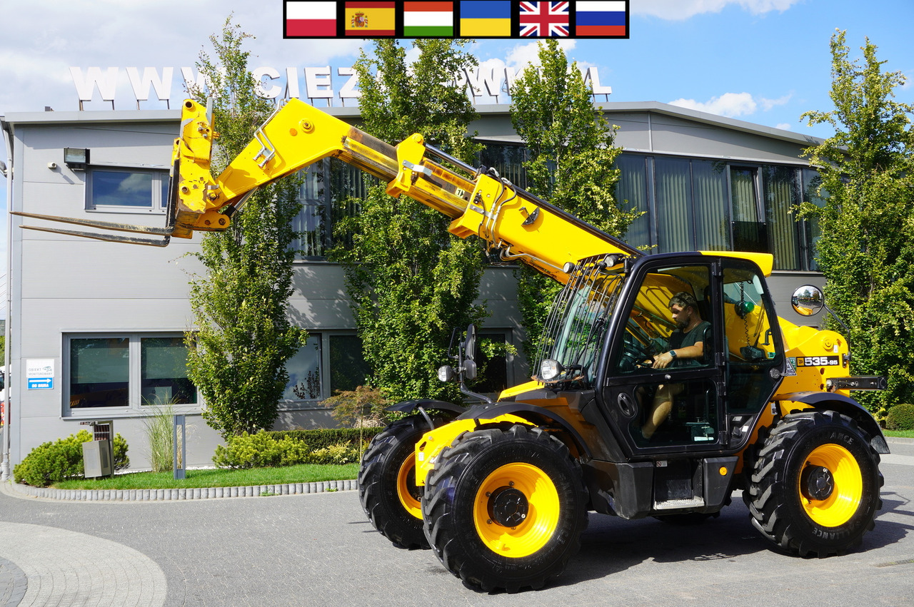 JCB 535-95 / 3.5 T / range 9.5 m / 700 MTH!! - Cargadora de ruedas telescópica: foto 1 JCB 535-95 / 3.5 T / range 9.5 m / 700 MTH!! - Cargadora de ruedas telescópica: foto 1