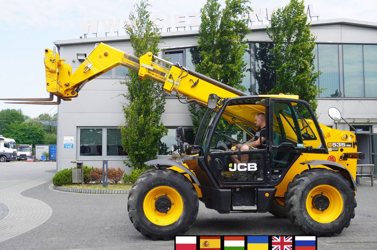 JCB 535-95 / 3.5 T / range 9.5 m / joystick / 2021 - Cargadora de ruedas telescópica: foto 1 JCB 535-95 / 3.5 T / range 9.5 m / joystick / 2021 - Cargadora de ruedas telescópica: foto 1