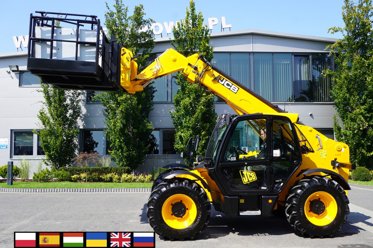 JCB 535-95 / 3.5 T / range 9.5 m / joystick - Cargadora de ruedas telescópica: foto 1 JCB 535-95 / 3.5 T / range 9.5 m / joystick - Cargadora de ruedas telescópica: foto 1
