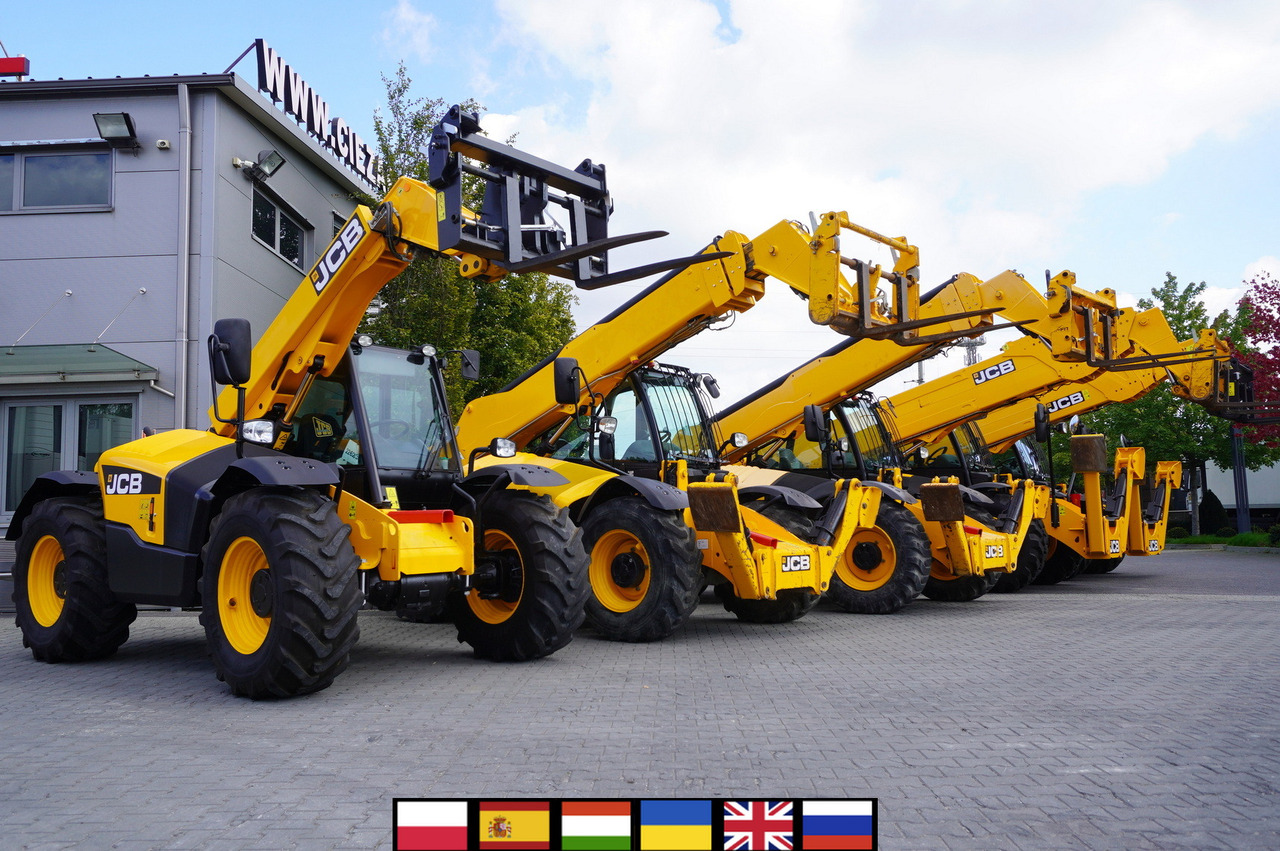 Manipulador telescópico JCB 540-140 telescopic loader / 14 m range / 1800 MTH / Several units: foto 1