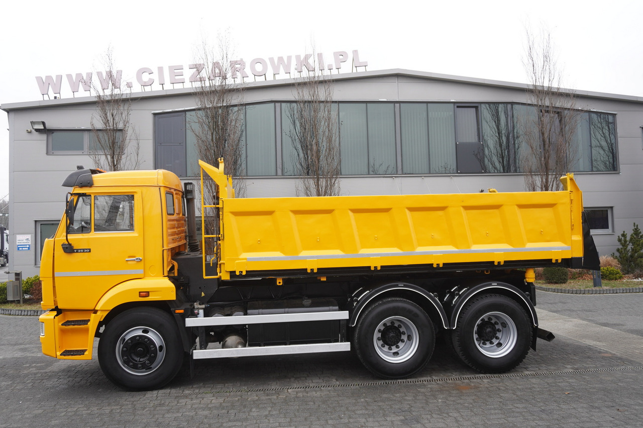KAMAZ T2530 E5 6×4 / 3-sided tipper - Volquete camión, Camión grúa: foto 4 KAMAZ T2530 E5 6×4 / 3-sided tipper - Volquete camión, Camión grúa: foto 4