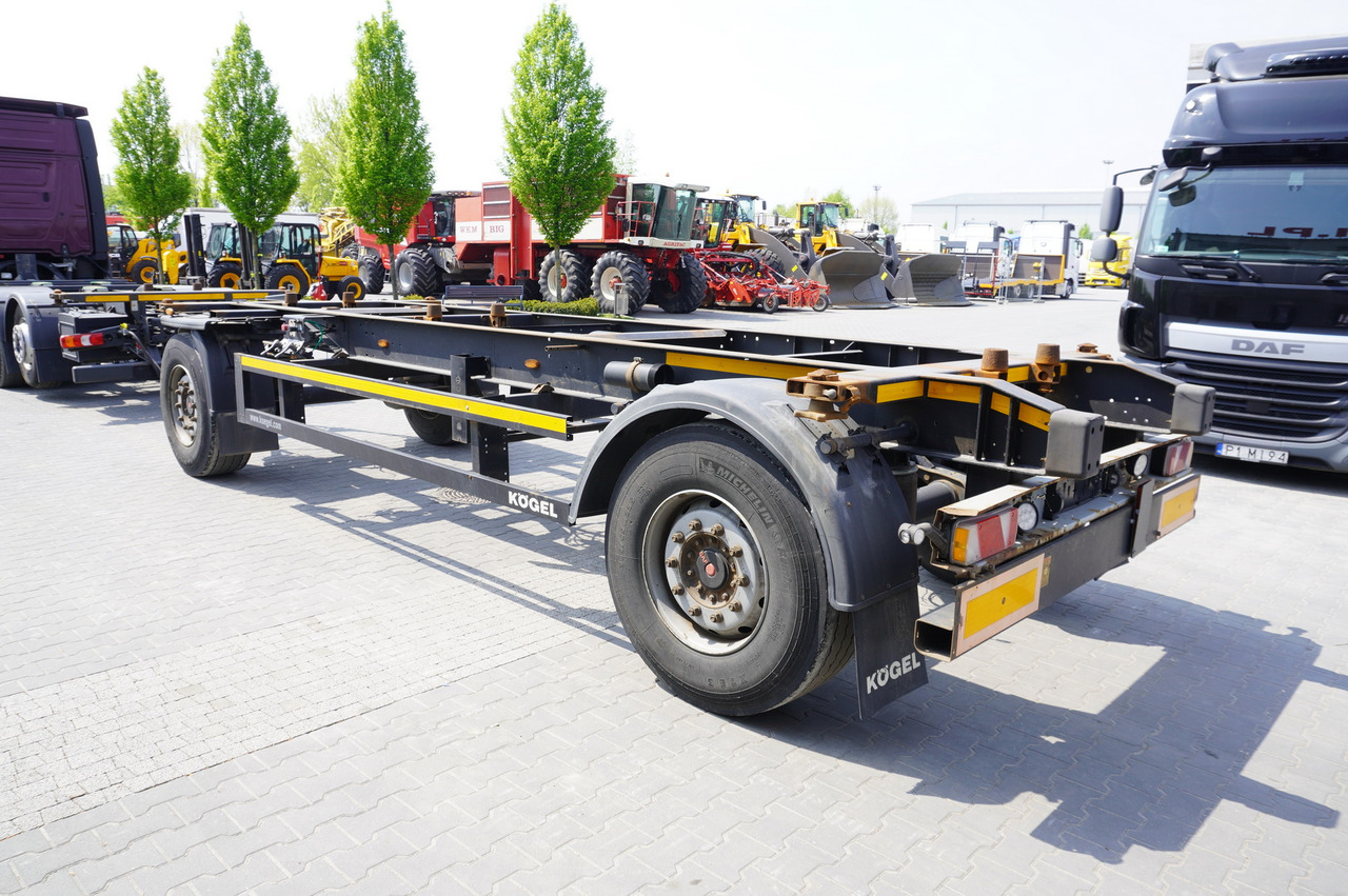KOGEL AWE 18, two-axle, BDF, 7.5m chassis , air suspension, SAF axles - Chasis remolque: foto 4 KOGEL AWE 18, two-axle, BDF, 7.5m chassis , air suspension, SAF axles - Chasis remolque: foto 4