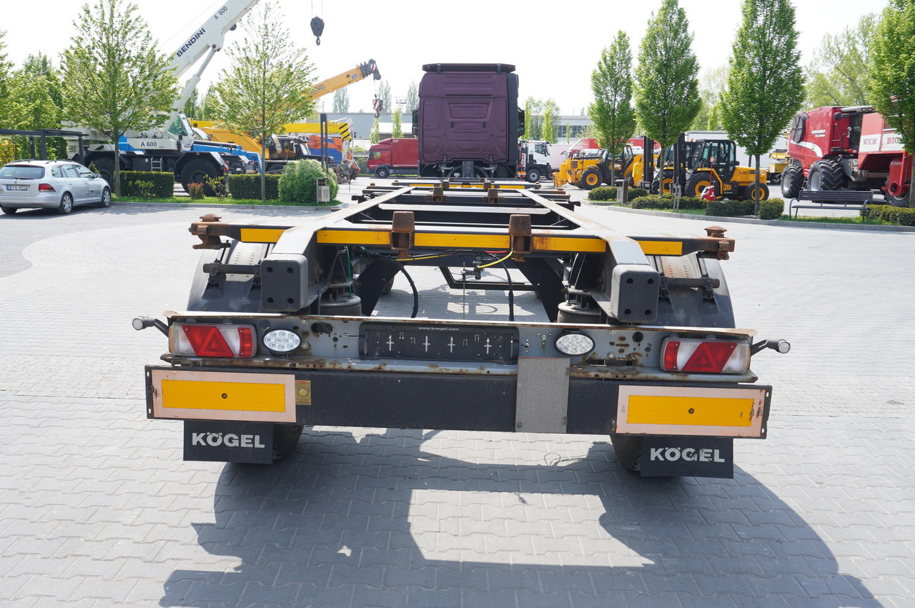 KOGEL AWE 18, two-axle, BDF, 7.5m chassis , air suspension, SAF axles - Chasis remolque: foto 5 KOGEL AWE 18, two-axle, BDF, 7.5m chassis , air suspension, SAF axles - Chasis remolque: foto 5