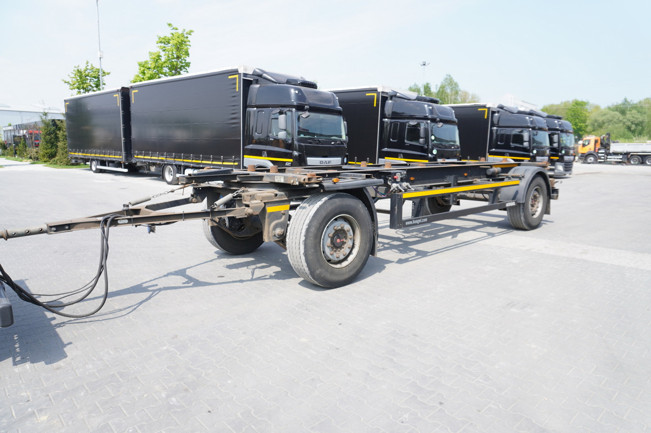 KOGEL AWE 18, two-axle, BDF, 7.5m chassis , air suspension, SAF axles - Chasis remolque: foto 2 KOGEL AWE 18, two-axle, BDF, 7.5m chassis , air suspension, SAF axles - Chasis remolque: foto 2