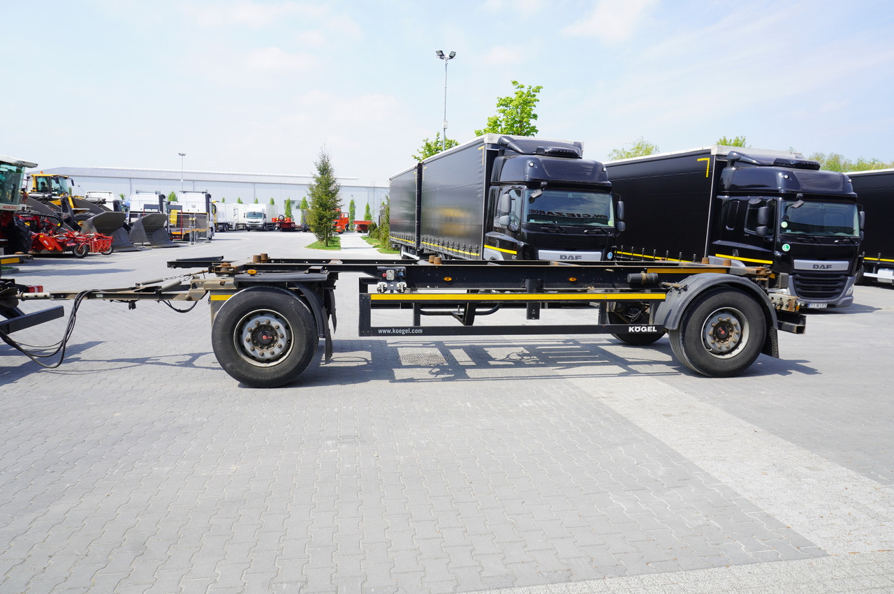 KOGEL AWE 18, two-axle, BDF, 7.5m chassis , air suspension, SAF axles - Chasis remolque: foto 3 KOGEL AWE 18, two-axle, BDF, 7.5m chassis , air suspension, SAF axles - Chasis remolque: foto 3