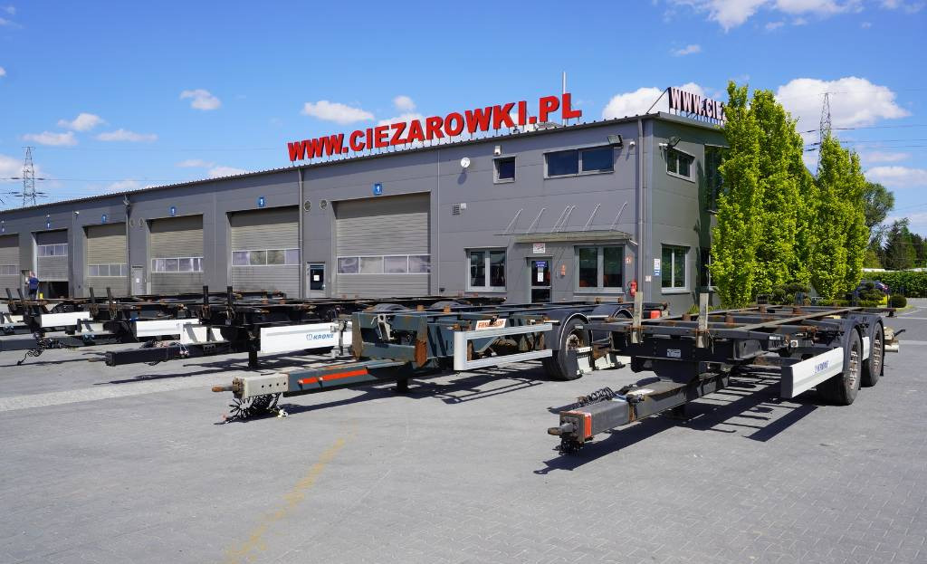 KRONE Trailer Krone BDF / 18 t - Portacontenedore/ Intercambiable remolque: foto 2 KRONE Trailer Krone BDF / 18 t - Portacontenedore/ Intercambiable remolque: foto 2