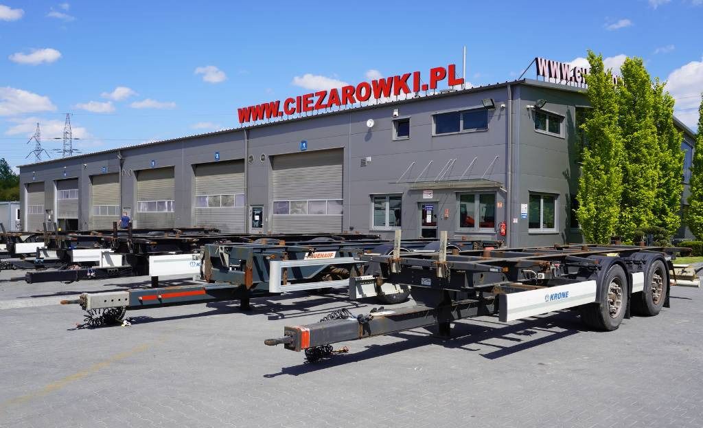 KRONE Trailer Krone BDF / 18 t - Portacontenedore/ Intercambiable remolque: foto 1 KRONE Trailer Krone BDF / 18 t - Portacontenedore/ Intercambiable remolque: foto 1
