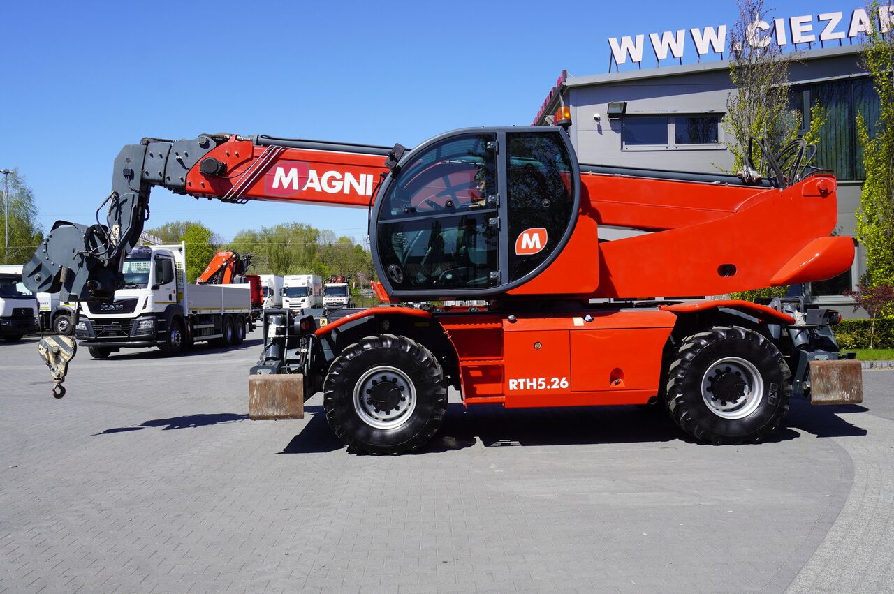MAGNI RTH 5.26 telescopic loader / Range 26 m / load cap 5000 kg / Remote control - Cargadora de ruedas telescópica: foto 3 MAGNI RTH 5.26 telescopic loader / Range 26 m / load cap 5000 kg / Remote control - Cargadora de ruedas telescópica: foto 3