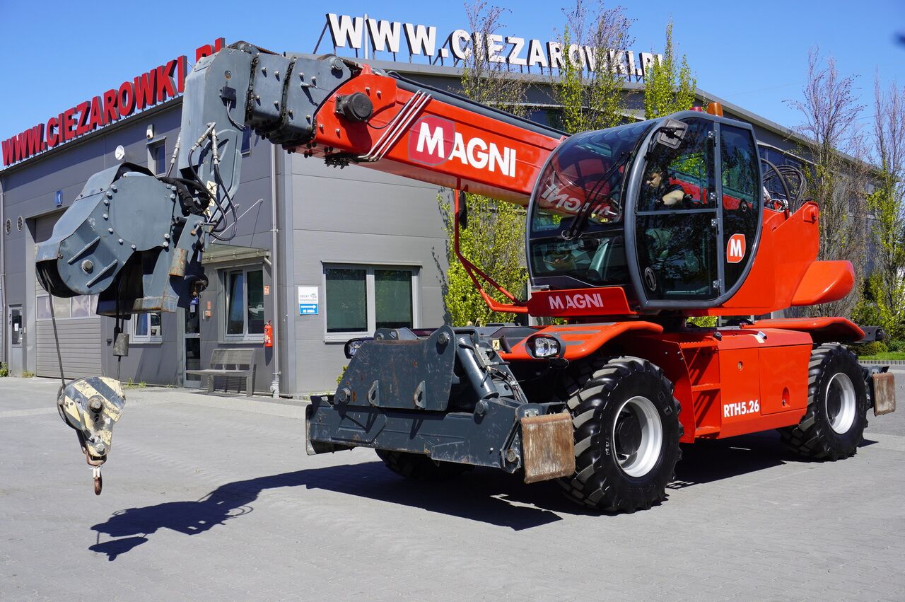 MAGNI RTH 5.26 telescopic loader / Range 26 m / load cap 5000 kg / Remote control - Cargadora de ruedas telescópica: foto 2 MAGNI RTH 5.26 telescopic loader / Range 26 m / load cap 5000 kg / Remote control - Cargadora de ruedas telescópica: foto 2