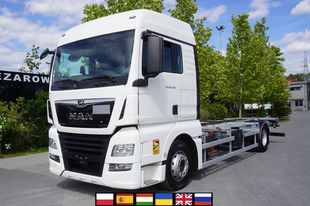 MAN GX 18.430 / BDF 7.5 m / sleeping cab / 2021 - Portacontenedore/ Intercambiable camión: foto 1 MAN GX 18.430 / BDF 7.5 m / sleeping cab / 2021 - Portacontenedore/ Intercambiable camión: foto 1