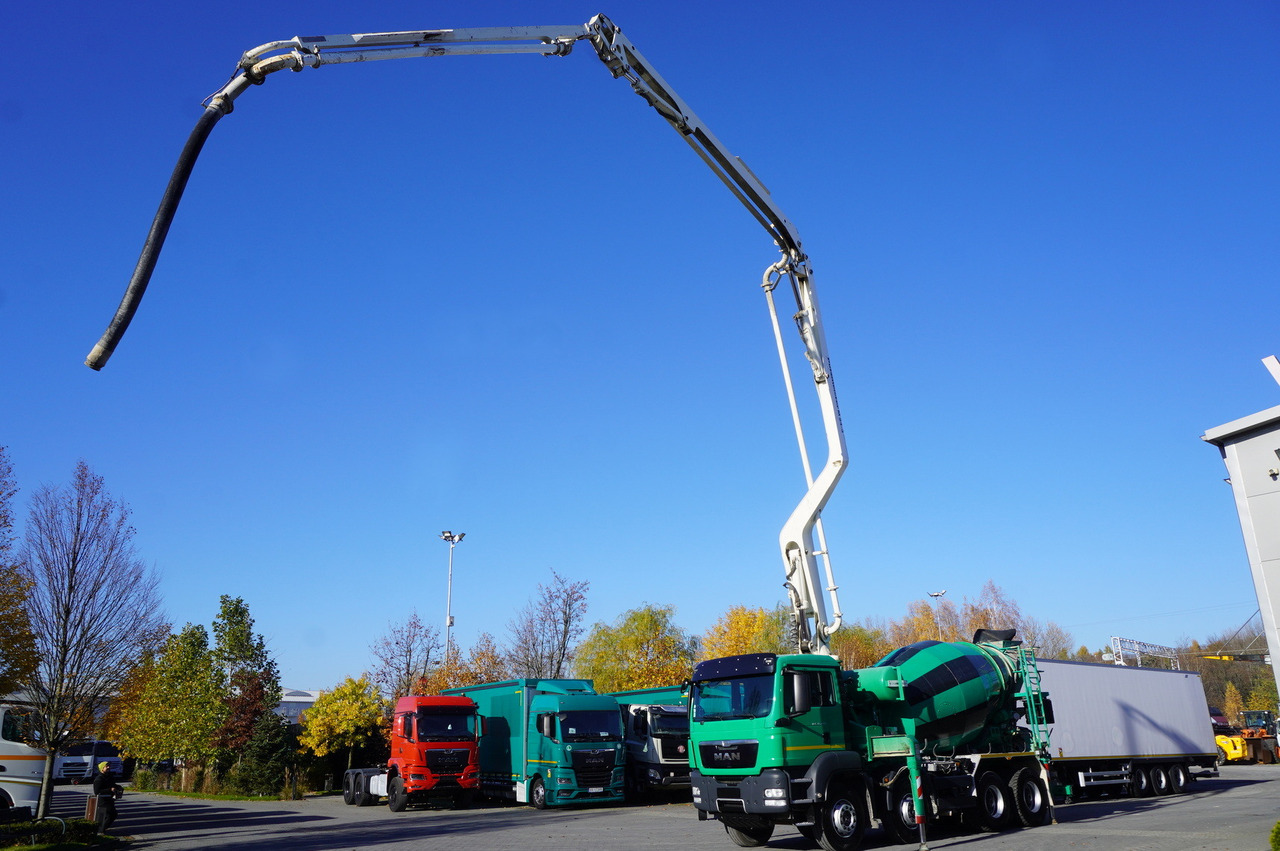 Bomba de hormigón MAN TGS 35.480 8x4 Concrete Mixer Pump truck / Putzmeister M24-3 / 1600 MTH!: foto 9 Bomba de hormigón MAN TGS 35.480 8x4 Concrete Mixer Pump truck / Putzmeister M24-3 / 1600 MTH!: foto 9