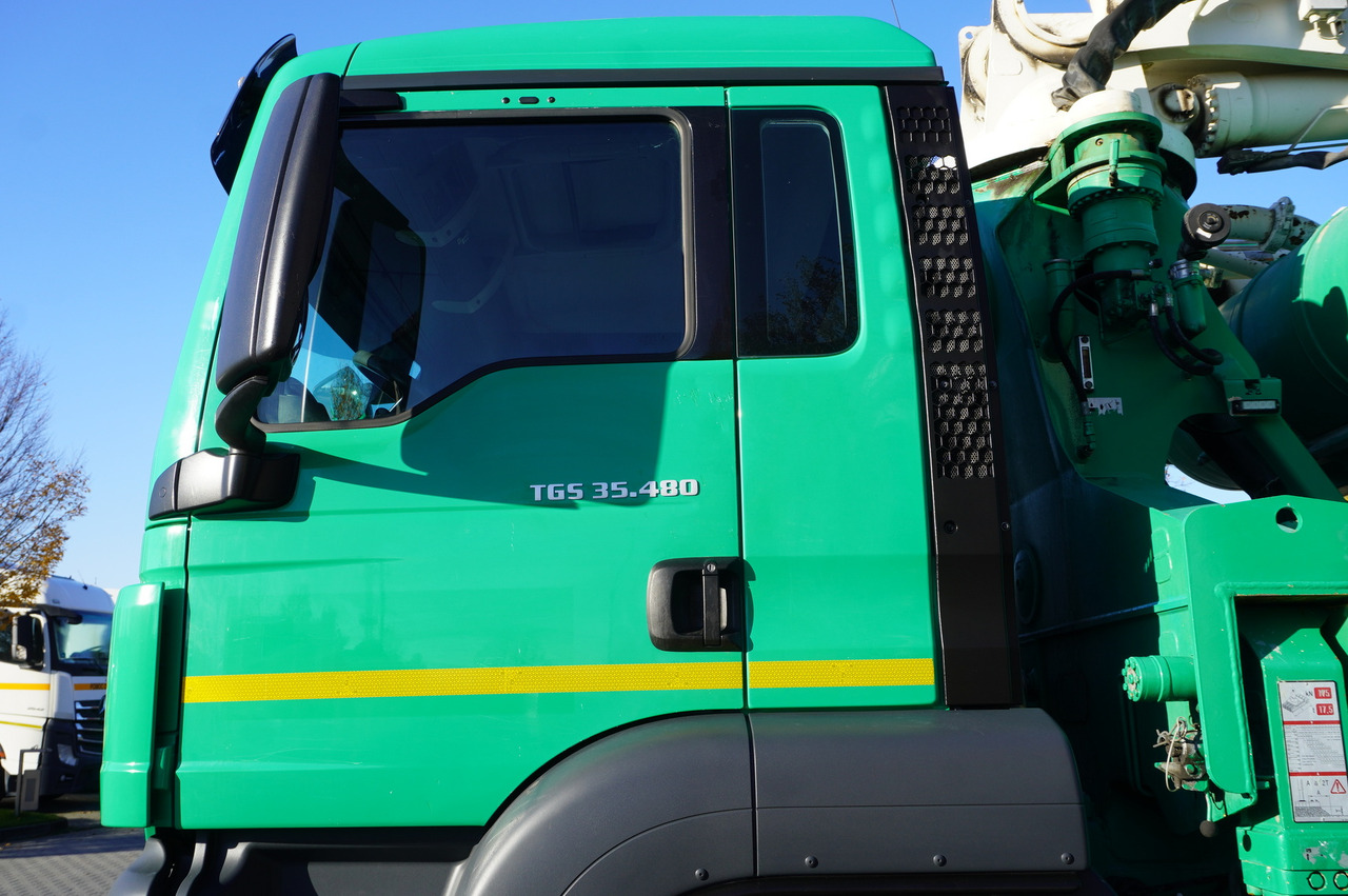 Bomba de hormigón MAN TGS 35.480 8x4 Concrete Mixer Pump truck / Putzmeister M24-3 / 1600 MTH!: foto 28 Bomba de hormigón MAN TGS 35.480 8x4 Concrete Mixer Pump truck / Putzmeister M24-3 / 1600 MTH!: foto 28
