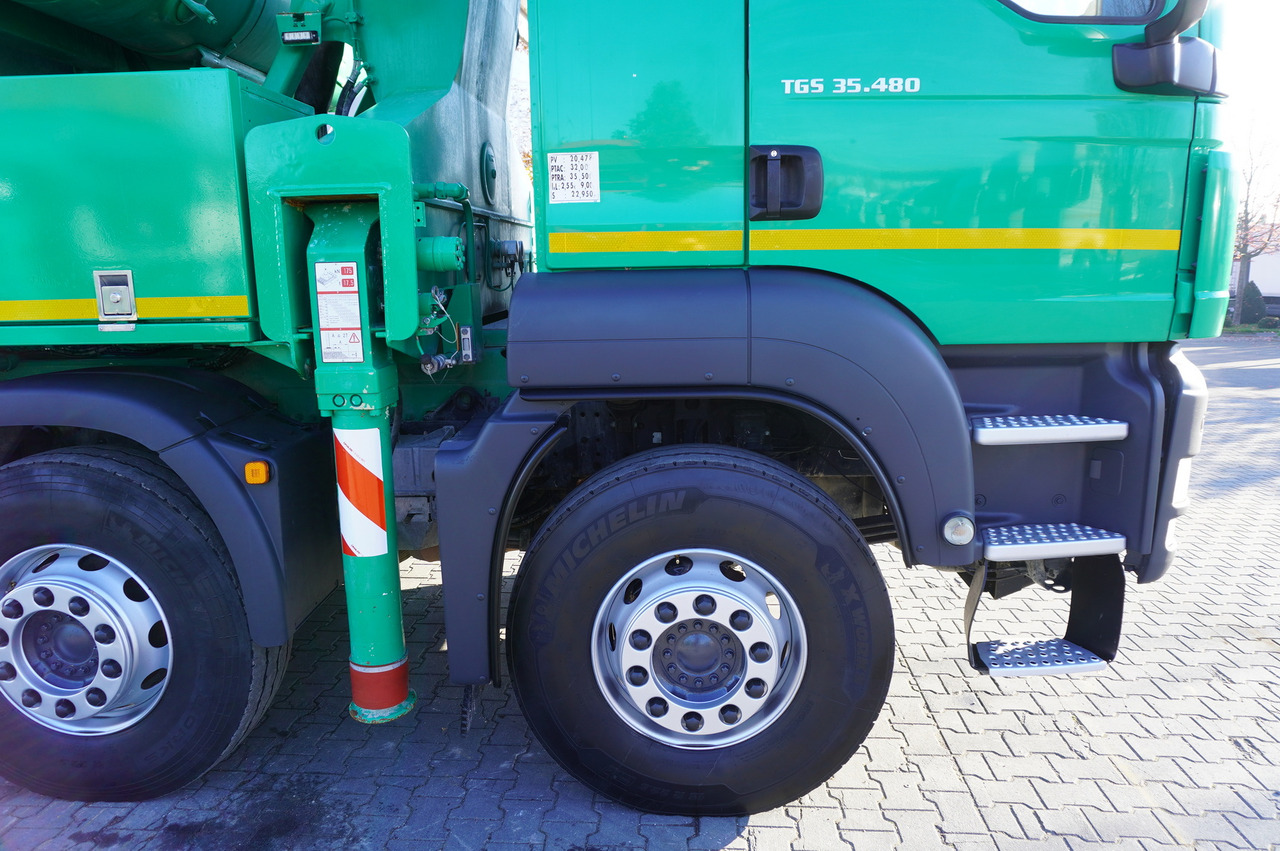 Bomba de hormigón MAN TGS 35.480 8x4 Concrete Mixer Pump truck / Putzmeister M24-3 / 1600 MTH!: foto 26 Bomba de hormigón MAN TGS 35.480 8x4 Concrete Mixer Pump truck / Putzmeister M24-3 / 1600 MTH!: foto 26