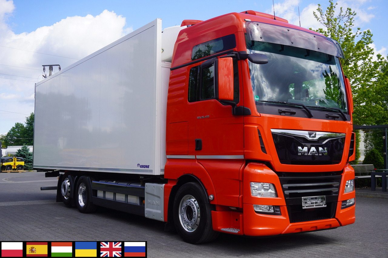 MAN TGX 26.470 / Krone refrigerator bitemperature doppelstock 20 EPAL / Carrier Supra 1250 MT - Frigorífico camión: foto 1 MAN TGX 26.470 / Krone refrigerator bitemperature doppelstock 20 EPAL / Carrier Supra 1250 MT - Frigorífico camión: foto 1