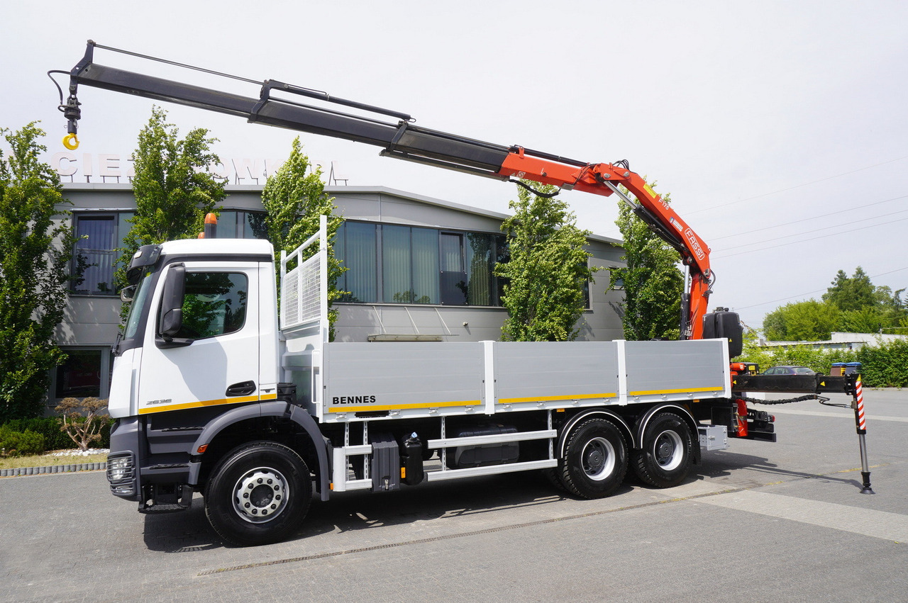 MERCEDES-BENZ AROCS 2636 Flatbed / HDS FASSI F175 7.7 T / 150,000 km - Autogrúa: foto 4 MERCEDES-BENZ AROCS 2636 Flatbed / HDS FASSI F175 7.7 T / 150,000 km - Autogrúa: foto 4