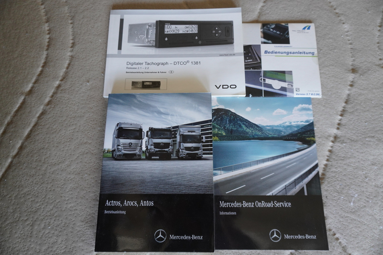 Volquete camión MERCEDES-BENZ Actros 1840 / New 3-side tipper 10 EPAL / Diff. lock / Load cap 10 t [ Copy ]: foto 29