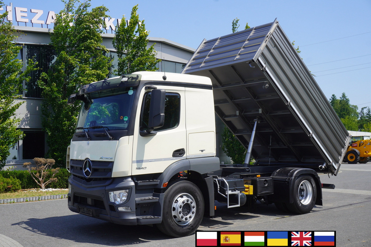 MERCEDES-BENZ Actros 1840 / New 3-side tipper 10 EPAL / Diff. lock / Load cap 10 t - Volquete camión: foto 1 MERCEDES-BENZ Actros 1840 / New 3-side tipper 10 EPAL / Diff. lock / Load cap 10 t - Volquete camión: foto 1