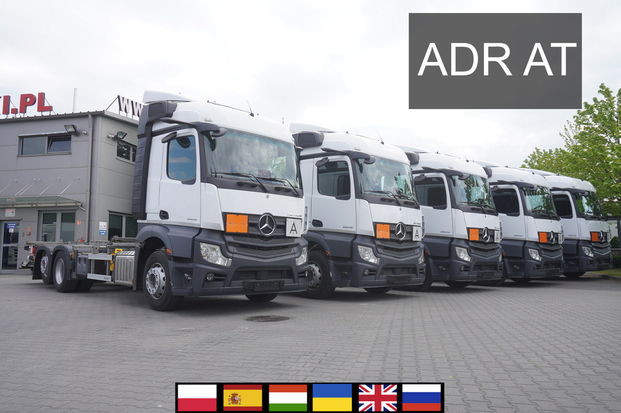 MERCEDES-BENZ Actros 2545 6×2 MP5 / ADR AT / 12 units - Portacontenedore/ Intercambiable camión: foto 1 MERCEDES-BENZ Actros 2545 6×2 MP5 / ADR AT / 12 units - Portacontenedore/ Intercambiable camión: foto 1