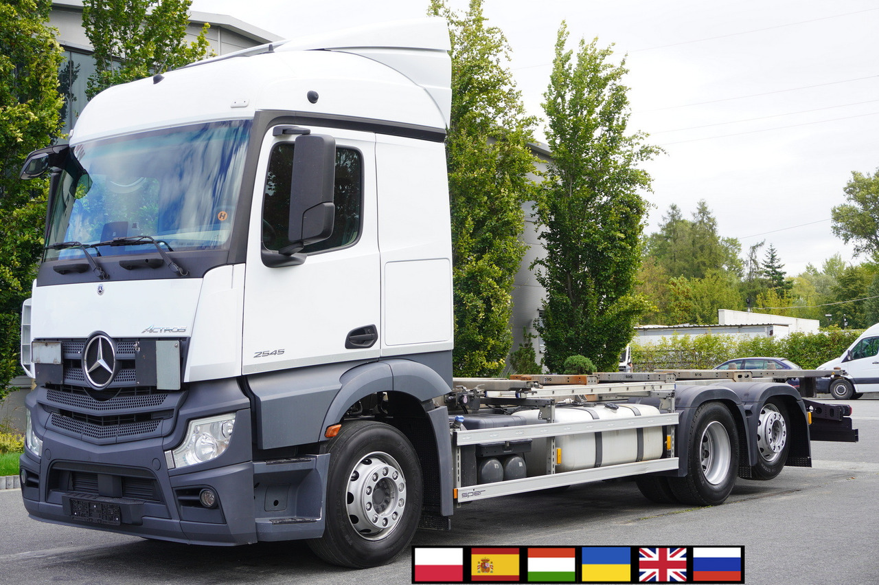 MERCEDES-BENZ Actros 2545 6×2 MP5 / Full ADR / 2 units - Portacontenedore/ Intercambiable camión: foto 1 MERCEDES-BENZ Actros 2545 6×2 MP5 / Full ADR / 2 units - Portacontenedore/ Intercambiable camión: foto 1