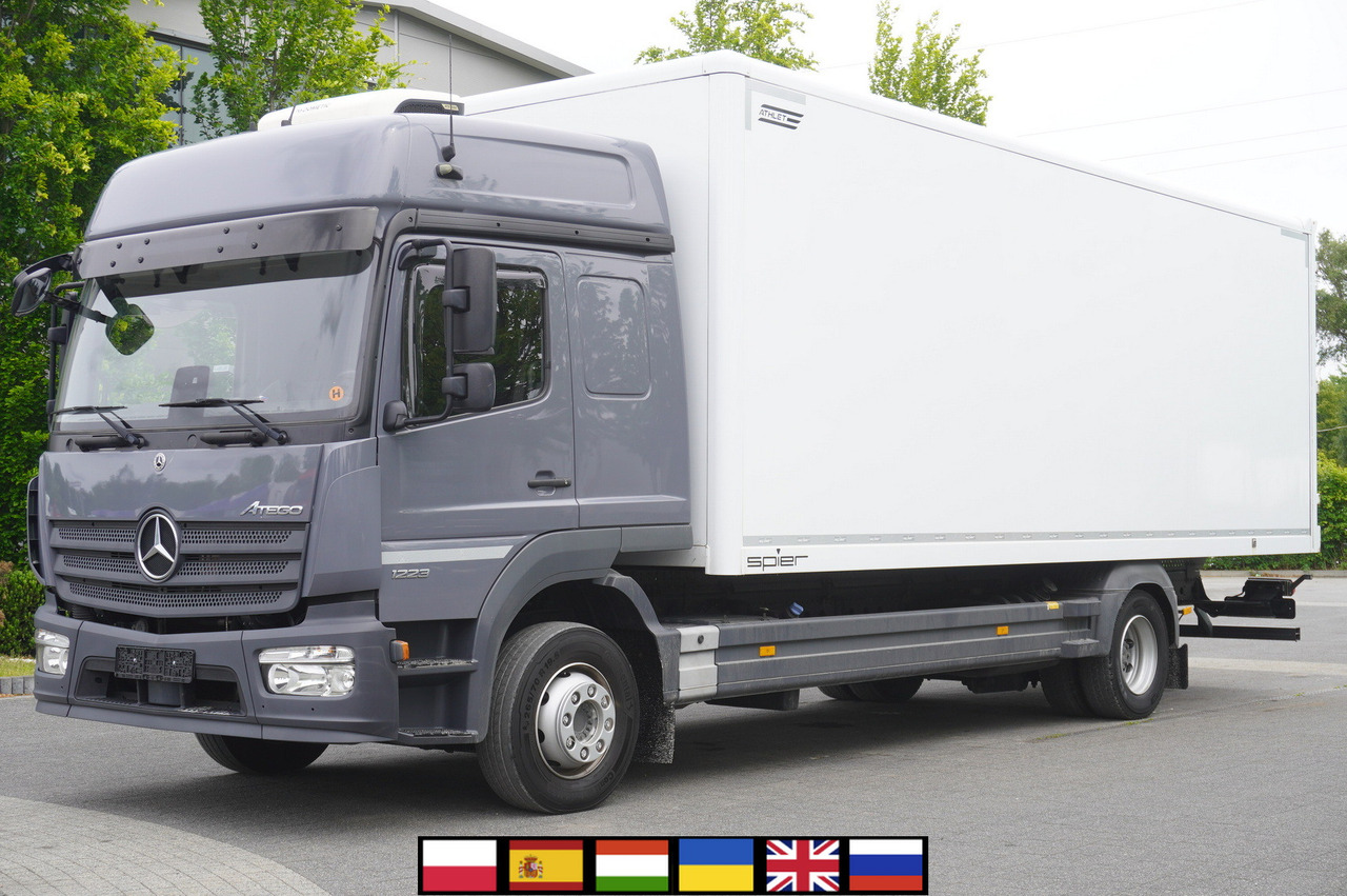 MERCEDES-BENZ Atego 1223 / 18 EPAL box / 2021 / sleeping cab - Camión caja cerrada: foto 1 MERCEDES-BENZ Atego 1223 / 18 EPAL box / 2021 / sleeping cab - Camión caja cerrada: foto 1