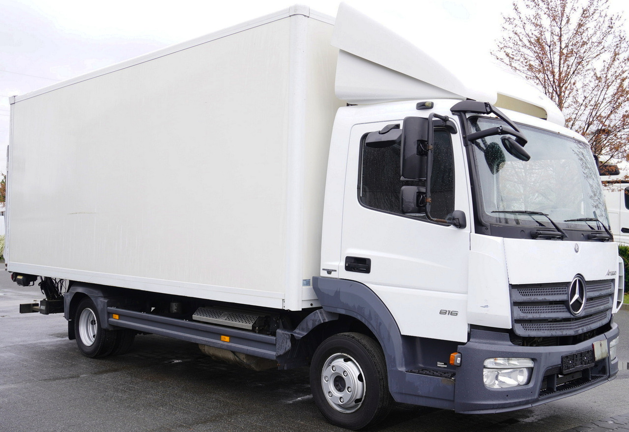 MERCEDES-BENZ Atego 816 E6 4x2 / container / 15 pallets - Camión caja cerrada: foto 1 MERCEDES-BENZ Atego 816 E6 4x2 / container / 15 pallets - Camión caja cerrada: foto 1