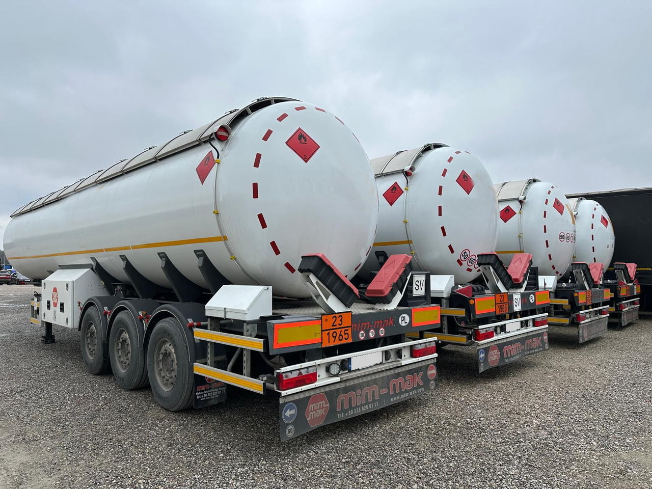 MIMMAK Gas tank semi-trailer MM312 / 2024 / 4 units - Cisterna semirremolque: foto 1 MIMMAK Gas tank semi-trailer MM312 / 2024 / 4 units - Cisterna semirremolque: foto 1