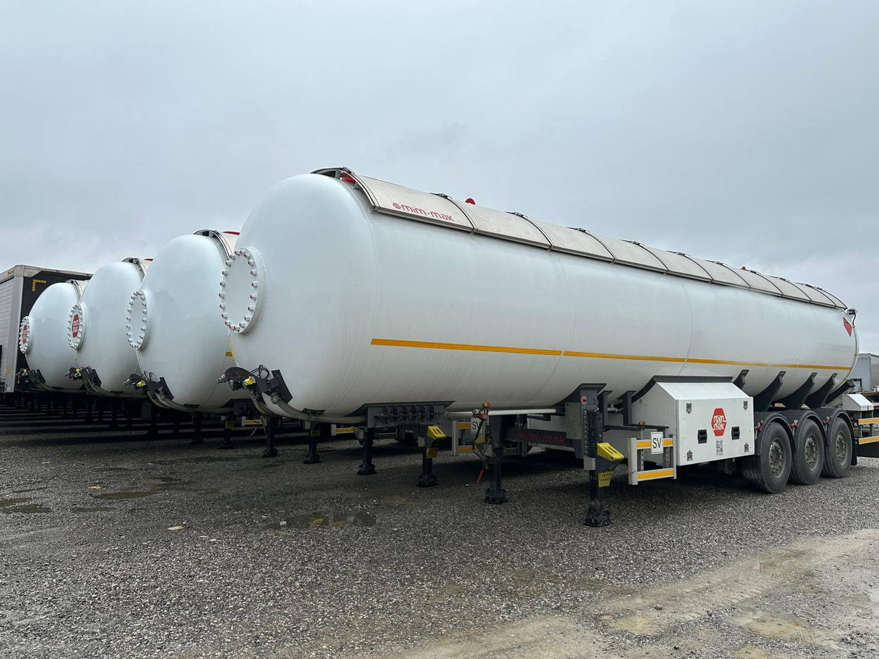 MIMMAK Gas tank semi-trailer MM312 / 2024 / 4 units - Cisterna semirremolque: foto 2 MIMMAK Gas tank semi-trailer MM312 / 2024 / 4 units - Cisterna semirremolque: foto 2