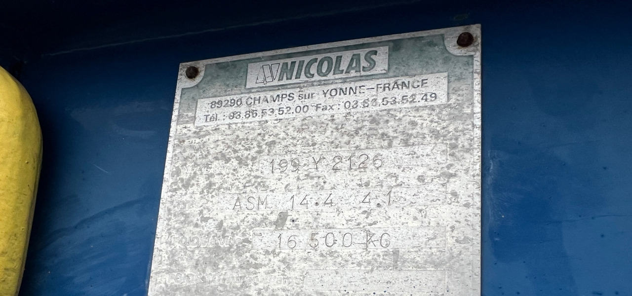 NICOLAS ASM14.4-4.1 terminal tractor 8x2x8 / 200 MTH - Tractor industrial: foto 5 NICOLAS ASM14.4-4.1 terminal tractor 8x2x8 / 200 MTH - Tractor industrial: foto 5