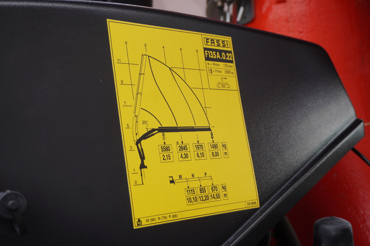 Camión grúa RENAULT C280 DTI 8 / FASSI crane 5.6 T / range 8 m / Flatbed 15 EPAL: foto 9 Camión grúa RENAULT C280 DTI 8 / FASSI crane 5.6 T / range 8 m / Flatbed 15 EPAL: foto 9