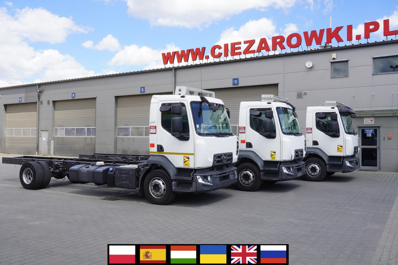 RENAULT D16 / Chassis 7.5 m / Differential lock / 170 tho. km / 3 units - Chasis camión: foto 1 RENAULT D16 / Chassis 7.5 m / Differential lock / 170 tho. km / 3 units - Chasis camión: foto 1