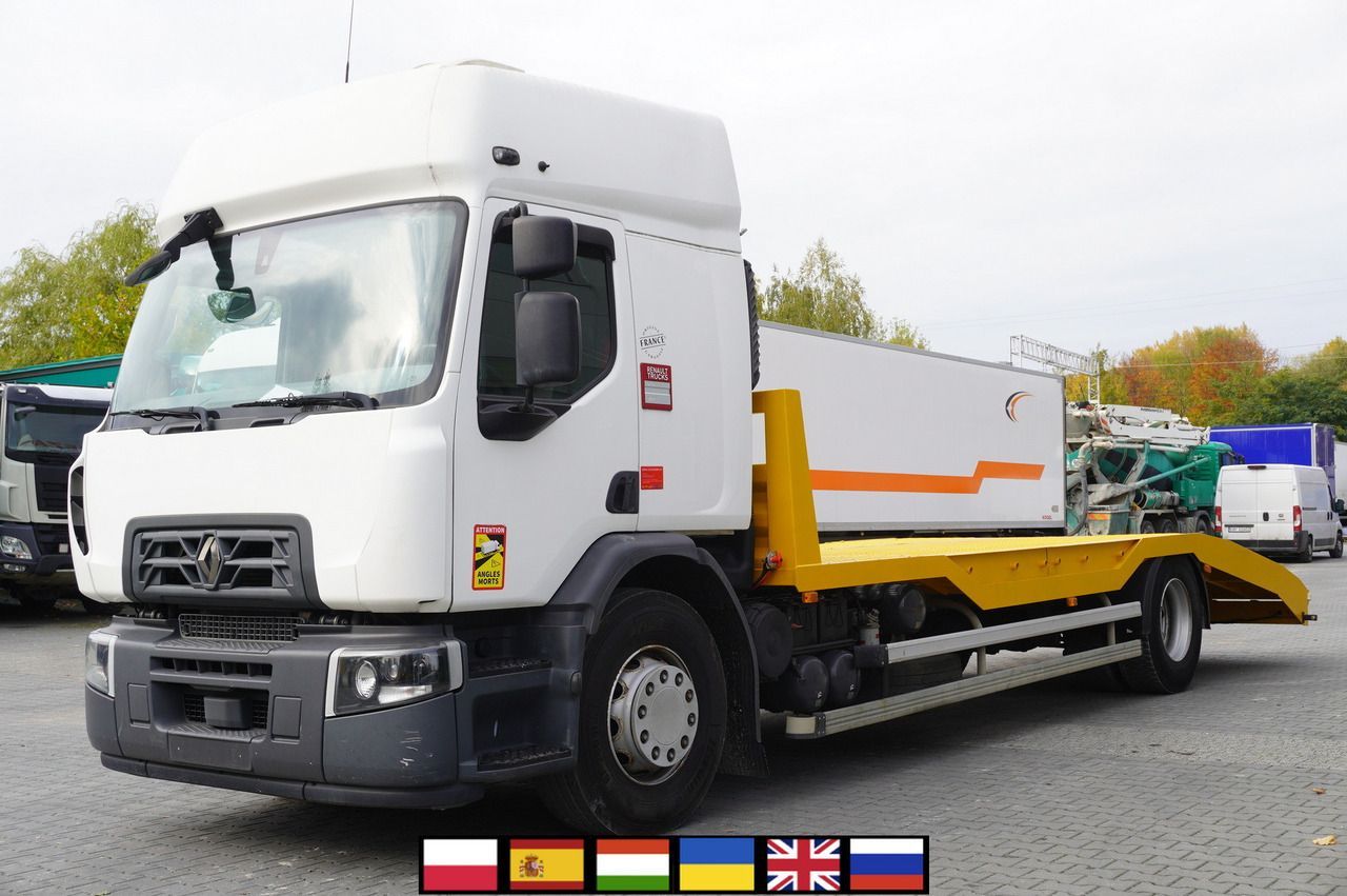 RENAULT D19 Wide Glob / 7.8 m NEW tow truck / 280 tho. km! - Grua de remolque autos: foto 1 RENAULT D19 Wide Glob / 7.8 m NEW tow truck / 280 tho. km! - Grua de remolque autos: foto 1